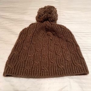 Portolano Brown Beanie Hat